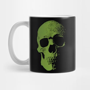 Green Skull Mug